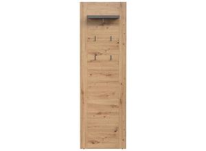 4251737625837 - Follow Wandgarderobe grau Eiche dekor