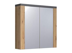 4251737625899 - Spiegelschrank - holzfarben - Materialmix - 79 cm - 78 cm - 20 cm - Möbel Kraft