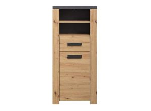 4251737625905 - Follow Badschrank Eiche dekor