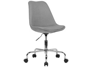 4251745758268 - Schalenstuhl MESCHIO für Homeoffice 360° Drehfunktion max 110 kg Belastung in verschiedenen Farben