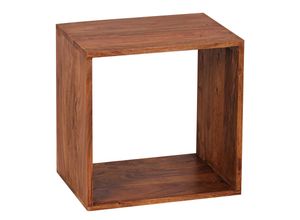 4251745759012 - Cube Regal NAKO Massivholz Beistelltisch Bücherregal vielseitig pflegeleicht