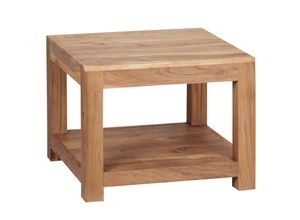 4251745759081 - Couchtisch NAKO Massivholz Landhausstil Ablagefach robust pflegeleicht