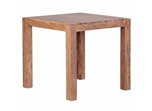 4251745763354 - Esstisch NAKO Massiv Quadratisch 80x80 cm Akazienholz einfach zu pflegen stabil