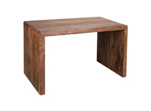 4251745764740 - Schreibtisch TEKO Massivholz Sheesham 160x80 cm Stauraum abgerundete Ecken stabil