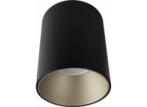 4251756329815 - Licht-erlebnisse - Deckenspot Schwarz Silber Decke Flur Leuchte eye - Schwarz Silber