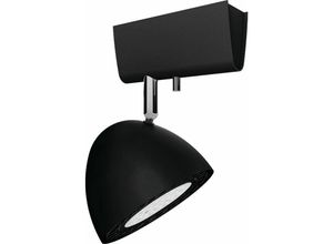 4251756331290 - Licht-erlebnisse - Deckenspot vespa Schwarz 75W Wohnzimmer Flur Leuchte - Schwarz