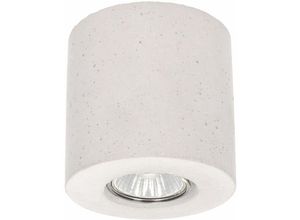 4251756366643 - Licht-erlebnisse - Betonlampe Flur Wohnzimmer Decke Spot marilla - Weiß