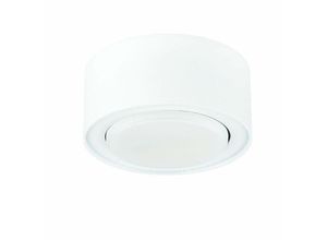 4251756378196 - Licht-erlebnisse - Deckenlampe klein flach GX53 Weiß ø 10 cm Metall Küche Deckenleuchte - Weiß