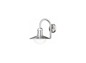 4251756379100 - Licht-erlebnisse - Wandlampe außen Terrasse Haus IP44 E27 Edelstahl Maritim Außenwandlampe - Edelstahl 4251756379100 - Licht-erlebnisse - Wandlampe außen Terrasse Haus IP44 E27 Edelstahl Maritim Außenwandlampe - Edelstahl