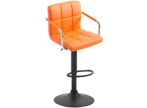 4251756431808 - - Barhocker Lucy V2 orange schwarz