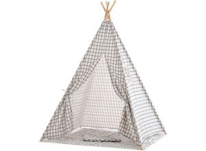 4251756439330 - Spielzelt Esna I Stoffzelt Mit Fenster I Indianerzelt I Kindertipi I Indoorzelt I Wigwam