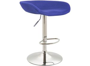 4251756439637 - - Barhocker Anaheim Filz chrom blau