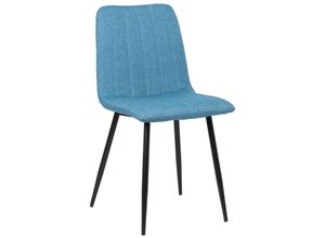 4251756446222 - Esszimmerstuhl gepolstert Dijon mit Ziernähten & Bodenschonern bequemer Polsterstuhl für Esszimmer & Küche belastbar bis 150 kg