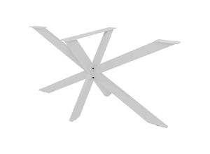 4251756453572 - Tischbeine Biloxi I Tischkufen Aus Vierkantprofilen I Höhe 71 cm I Sternförmiges Tischgestell