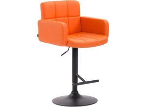 4251756454081 - Barhocker Los Angeles orange schwarz