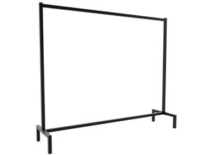 4251756463069 - Kleiderständer Melva I Garderobenstange Aus Metall I Freistehende Kleiderstange Schwarz