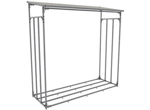 4251756465094 - Kaminholzunterstand Ruston Aluminium I Kaminholzregal Anthrazit I Holzlager Aus Aluminium I Feuerholzregal Für Außen 4251756465094 - Kaminholzunterstand Ruston Aluminium I Kaminholzregal Anthrazit I Holzlager Aus Aluminium I Feuerholzregal Für Außen