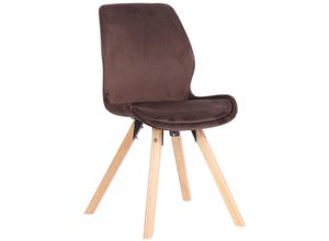 4251756466138 - Esszimmerstuhl gepolstert Luna Moderner Küchenstuhl mit Rückenlehne bis 136 kg belastbar geeignet für Küche und Wohnzimmer