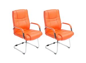 4251756469122 - - 2er Set Stühle Attila orange