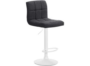 4251756493219 - Barhocker Calma Stoff I Barstuhl Höhenverstellbar I Um 360° Drehbar Mit Rückenlehne Für Bistro Und Küche