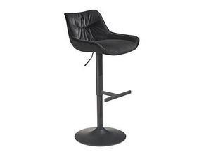 4251757715969 - Barhocker Samt Schwarz Hocker Küchenhocker Bistrohocker Barstuhl Modern