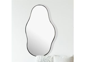 4251757722677 - Design Wandspiegel in organischer Form 40x80 cm Spiegel Flur Garderobe