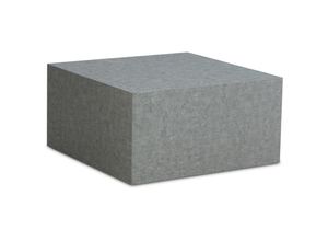 4251757722844 - Couchtisch MONOBLOC in Beton-Optik Grau Design Wohnzimmertisch Cube Eckig Lounge Sofatisch Stubentisch Modern