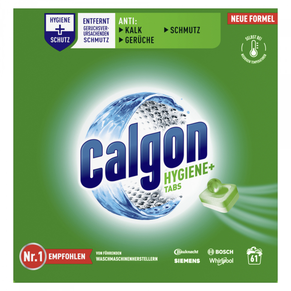 4251758410801 - Calgon Waschmaschinenreiniger Hygiene+ 3248420 Tabs 4251758410801 61 Stück