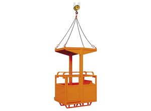 4251765350664 - Arbeitskorb für Kran 1 bzw 4 Kranösen mit Leitrollen 4 Kranösen orange RAL 2004 Eichinger 4251765350664 - Arbeitskorb für Kran 1 bzw 4 Kranösen mit Leitrollen 4 Kranösen orange RAL 2004 Eichinger