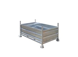 4251765382948 - Vollwand-Stapelgestell LxBxH 900 x 700 x 700 mm verzinkt