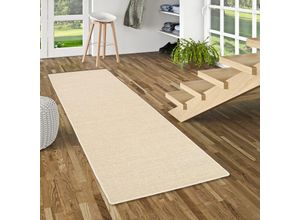 4251765606433 - Sisal Natur Läufer Teppich Astra Hirse - 100x200 cm