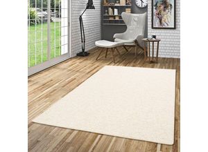 4251765609403 - - Luxus Woll-Optik Berber Teppich Juna Beige Meliert - 160x240 cm