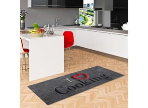 4251765616463 - - Küchenläufer Teppich Trendy i Love Cooking - 45x145 cm