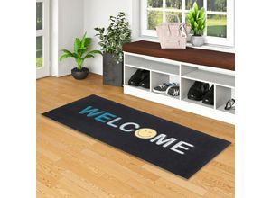 4251765617057 - - Küchenläufer Teppich Trendy Smiley Welcome - 45x145 cm