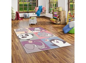 4251765628657 - - Luxus Super Soft Kinder Fellteppich Plush Kids Lustige Tiere - 140x200 cm