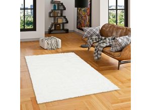 4251765632937 - - Luxus Super Soft Fellteppich Aspen Weiss - 140x180 cm