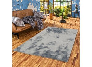 4251765633132 - - Luxus Super Soft Fellteppich Aspen Grau - 90x160 cm