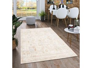 4251765633989 - - Designer Teppich Tawira Vintage Klassik Creme - 80x150 cm