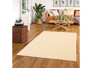 4251765636706 - - In & Outdoor Teppich Flachgewebe Natur Valencia Honig Mix - 120x170 cm