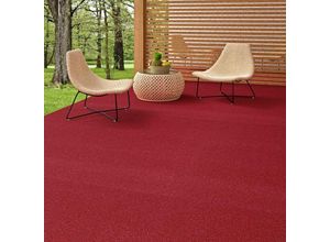 4251765640468 - - Luxus Designer Kunstrasen Miami Rot - 200x100 cm