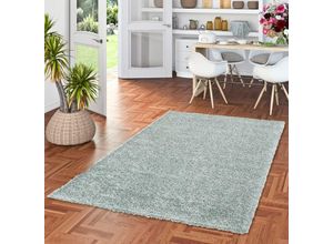 4251765651655 - - Hochflor Langflor Shaggy Teppich Comfy Mix Pastell Blau - 80x150 cm