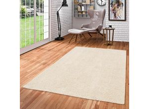 4251765652362 - - Hochflor Langflor Shaggy Teppich Fluffy Beige - 140x200 cm