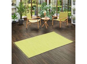 4251765657169 - Baumwolle Natur Teppich Jolly Cotton Grün - 160x230 cm