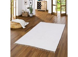 4251765657428 - - Baumwolle Natur Teppich Jolly Cotton Weiss - 70x250 cm