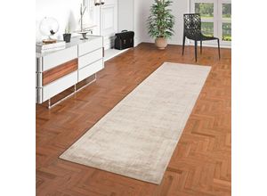 4251765661098 - Luxus Designer Teppich Läufer Roma Beige - 70x140 cm