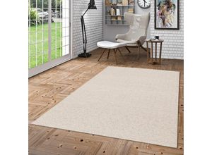 4251765662637 - - Natur Teppich Flachgewebe Casa Grau Beige Modern - 80x150 cm