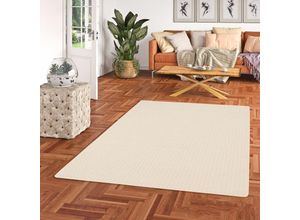 4251765665348 - - In & Outdoor Teppich Flachgewebe Oslo Honig Trend - 80x240 cm