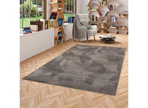 4251765684103 - - Luxus Super Soft Hochflor Langflor Shaggy Teppich Luca Anthrazit - 200x290 cm