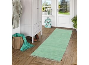 4251765691583 - - Baumwolle Natur Teppich Läufer Jolly Cotton Mint - 90x160 cm 4251765691583 - - Baumwolle Natur Teppich Läufer Jolly Cotton Mint - 90x160 cm