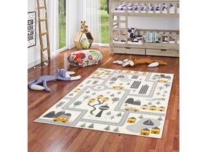 4251765697462 - Kinder Straßenteppich Passion Kids Bunt - 80x150 cm